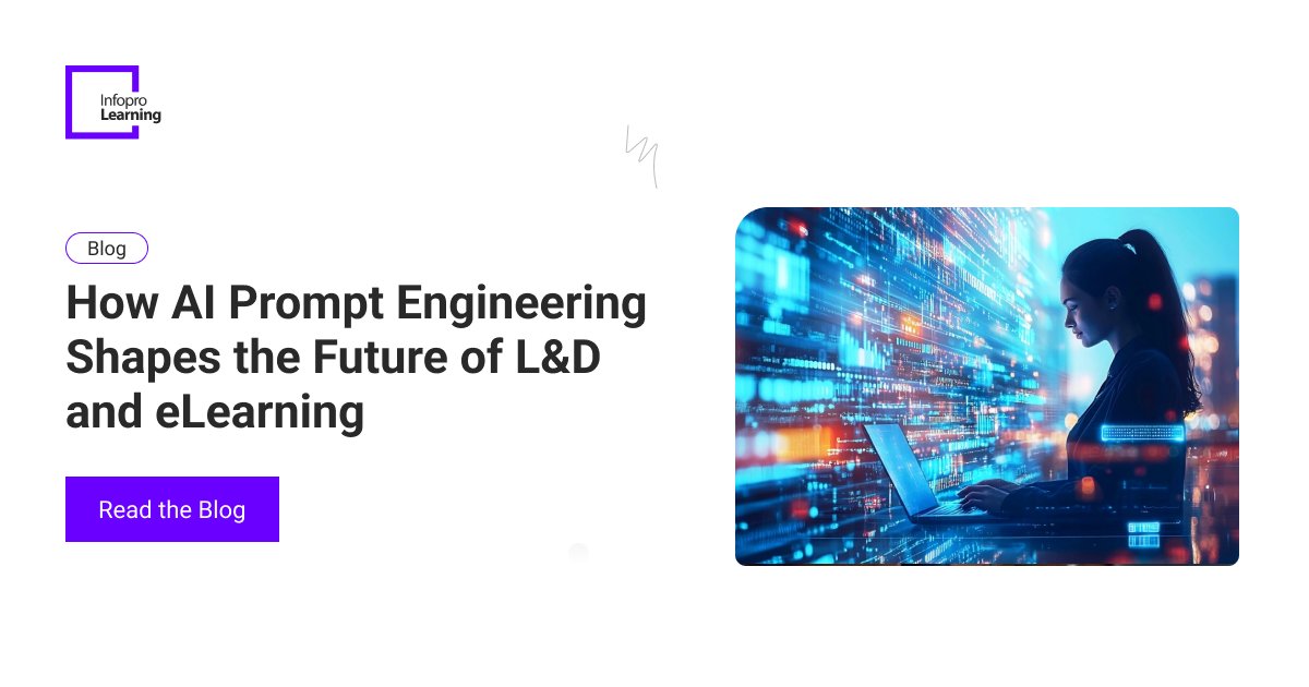 InfoproLearning's tweet image. The future of L&amp;amp;D lies in smarter, more intuitive #learning experiences, and #promptengineering is key to making them possible. This #blog breaks down its impact on efficiency, creativity, and #performance. Read here: hubs.ly/Q03VPlG70

#infoprolearning #unlockpotential