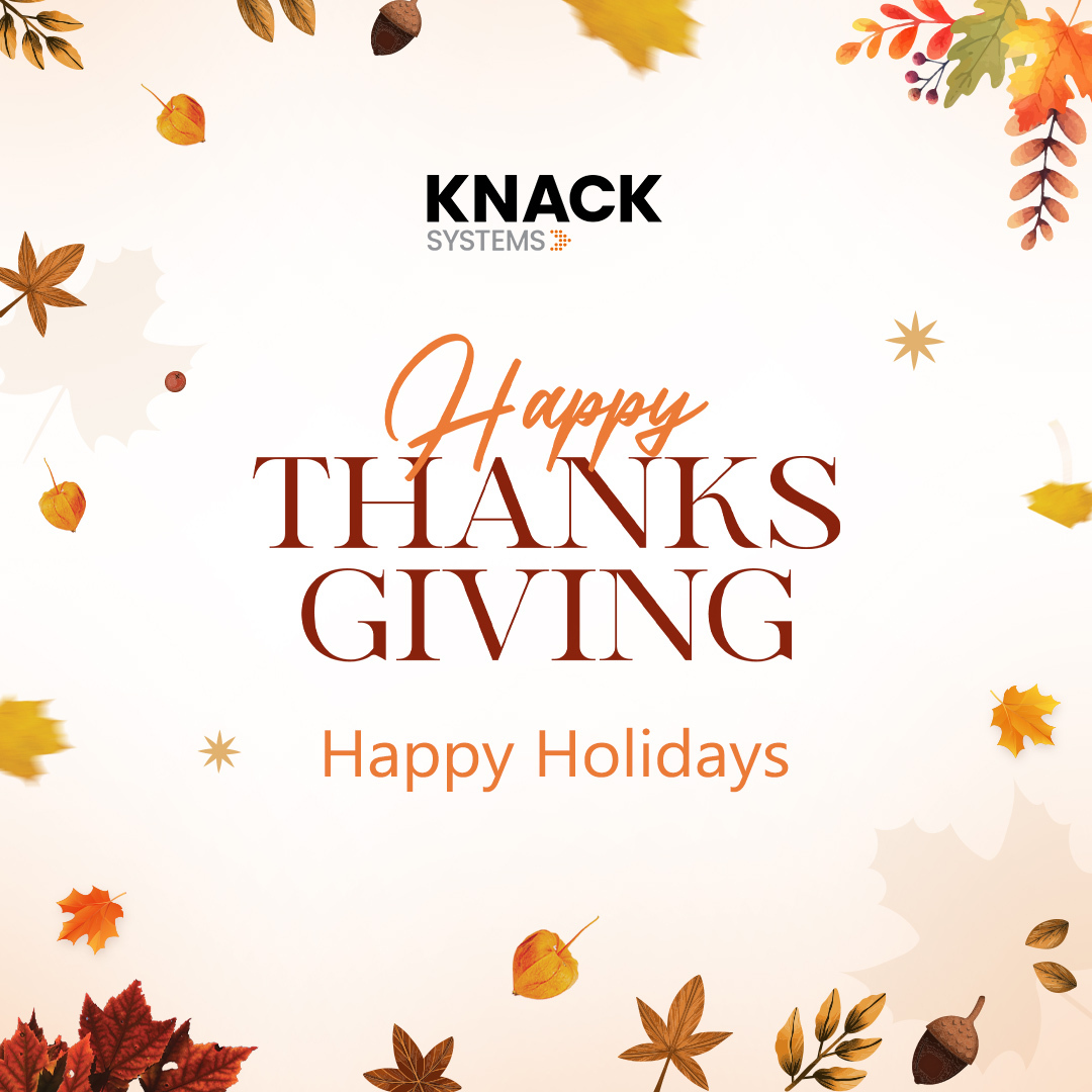 Thanksgiving feels like the right moment to pause and say thanks for your partnership and the trust you put in us. We appreciate you more than you know. Wishing you a happy holiday with the people who matter most!

#Thanksgiving #HappyHolidays #KnackSystems #CXLeaders #SAPCX