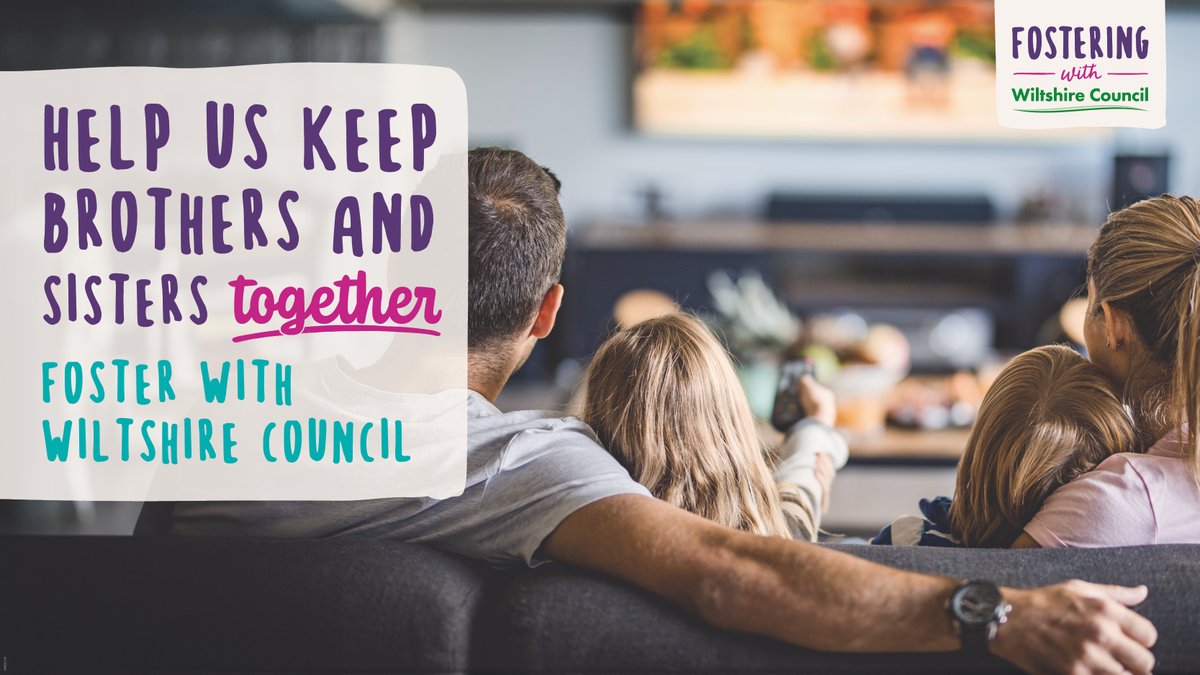 Help us keep siblings together in foster care. Every child deserves a loving family. Join our fostering drop-in information session on Saturday 6 December, from 10-11am👉 orlo.uk/VZwny

#WeAreWilts