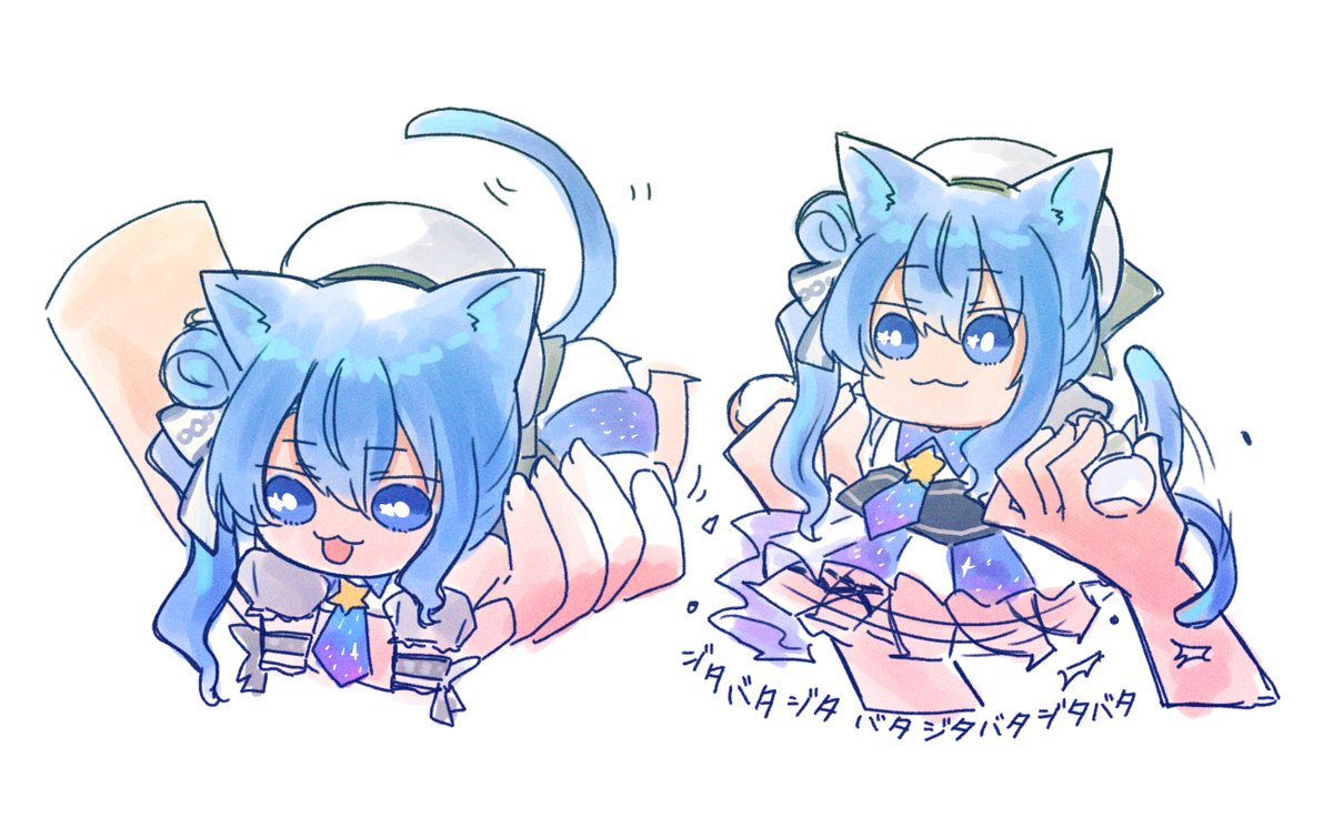 SakuyaT_illust's tweet image. ☄️🐱