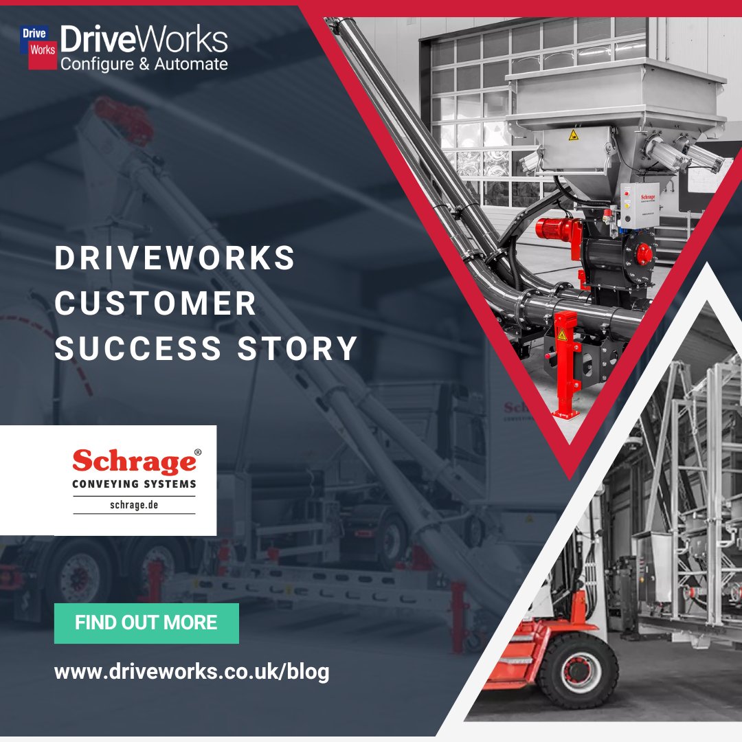 DriveWorks's tweet image. Discover how Schrage Rohrkettensystem GmbH streamline design and quoting processes with DriveWorks.
➡️  ow.ly/Zmgq50XxYsW

#DriveWorks #DesignAutomation #CPQ #3DProductConfigurator #Manufacturing #SOLIDWORKS