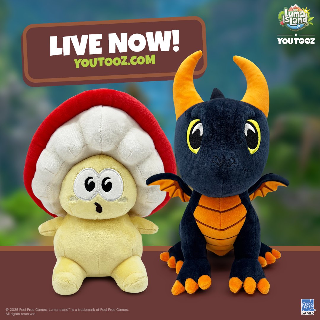 LumaIsland's tweet image. ✨ Who would you gift a Luma plushie to? ✨
A friend? A collector? Or maybe yourself? 😉
Pre-orders are live now on our merch page: lumaisland.com/merch

#LumaIsland #Plushies #GiftIdeas