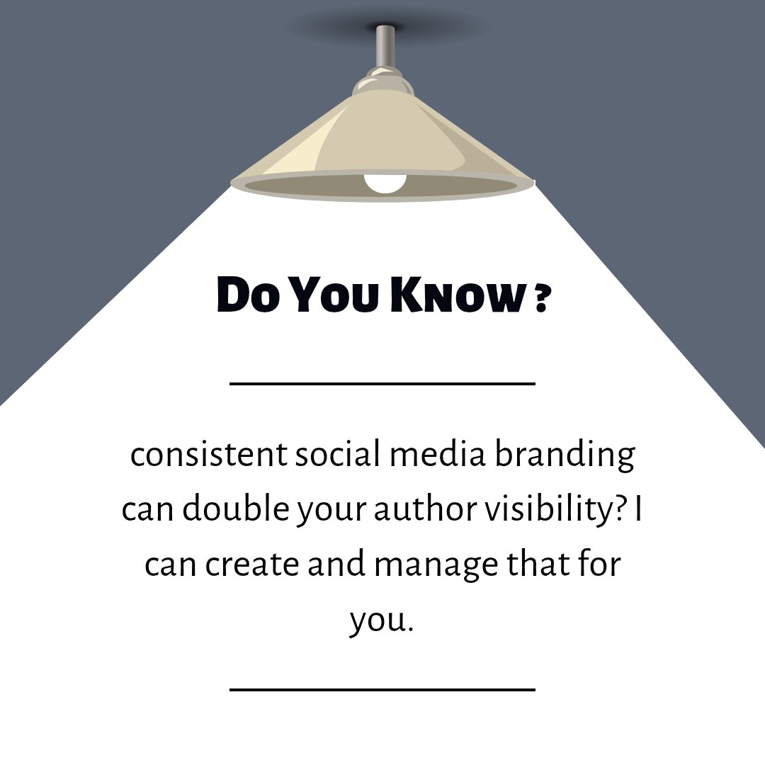 Aboderin_expert's tweet image. Do you know consistent social media branding can double your author visibility? I can create and manage that for you.
#AuthorBranding #WritingCommunity #ContentStrategy