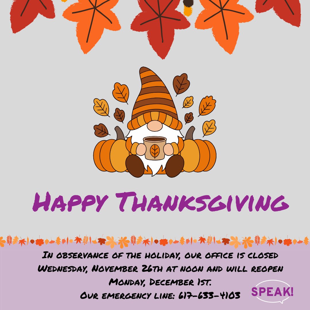 SPEAKeducators's tweet image. Happy Thanksgiving Everyone. 
#WeBringTheFUN
#FUNOnCampus
#FUNTimes