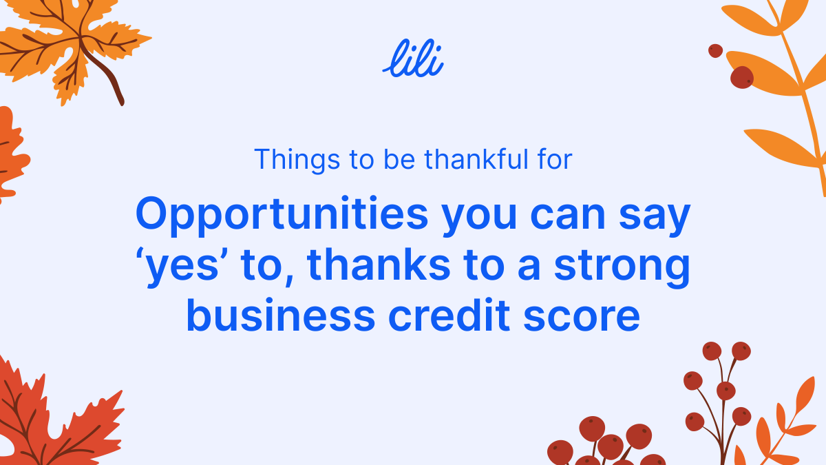 Lili - Powering your business growth tweet media