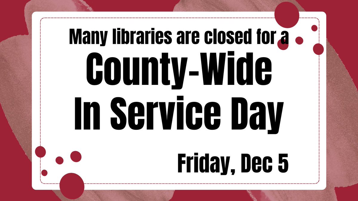 Delco Libraries tweet media