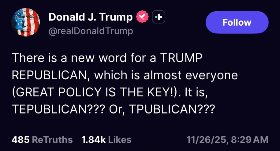 Republicans against Trump tweet media