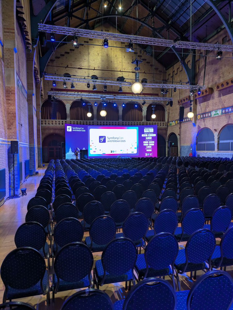 SymfonyCasts's tweet image. We&apos;re so excited for #SymfonyCon tomorrow! 🚀