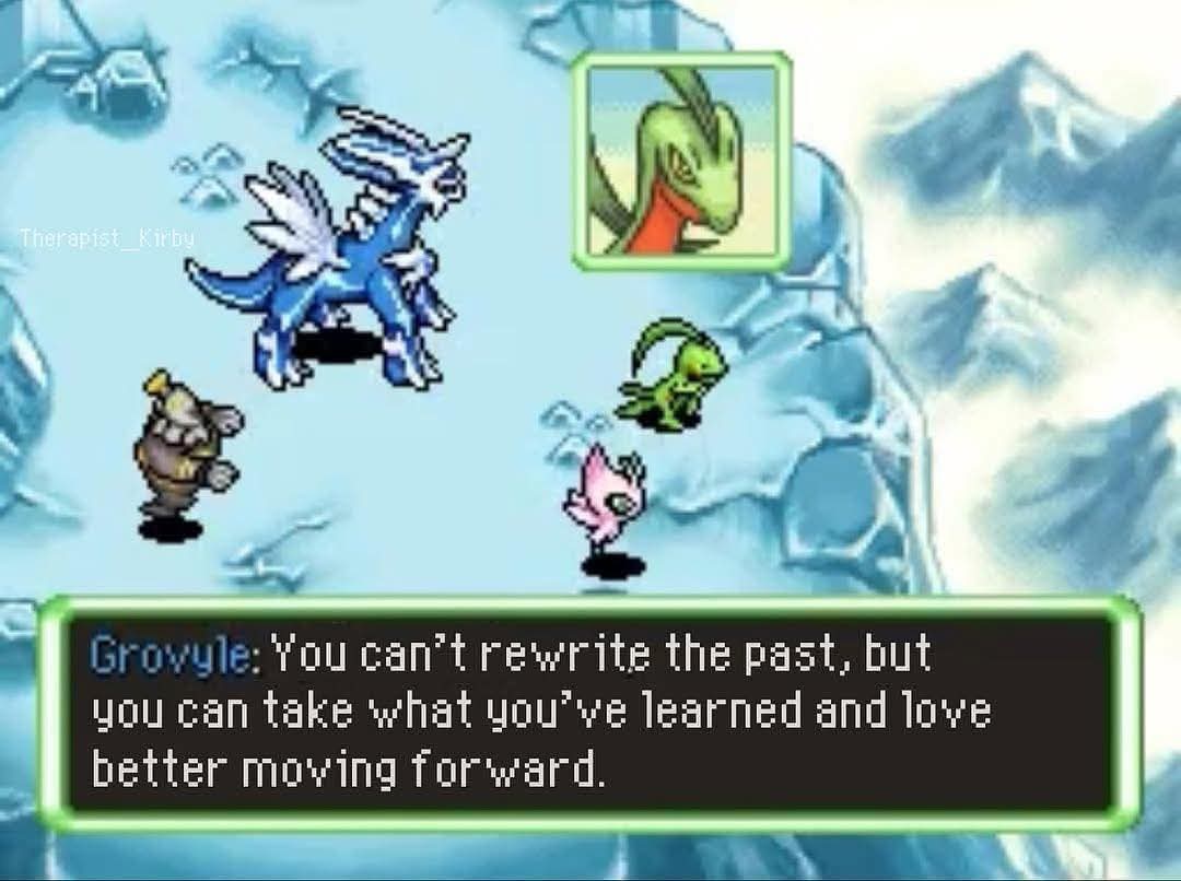 ga bisa ngubah masa lalu jadi masa bodo aja lach maju terus pantat mundur.