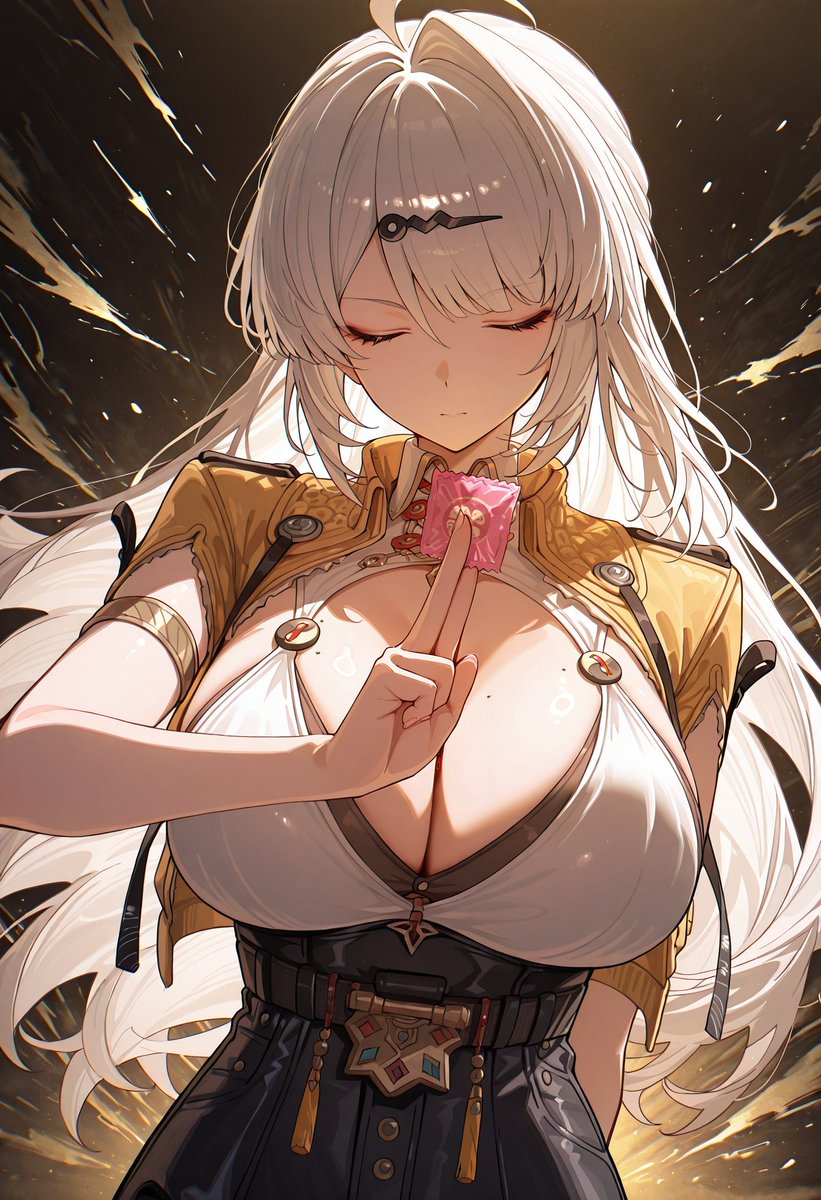 AIAnimeVibes's tweet image. Calm on the outside, dangerous on the inside🔥
.
.
#animedaily #aianimeart #otakuart #animegirledit #aiwaifu #waifuanime #animeart #aiart #animefans