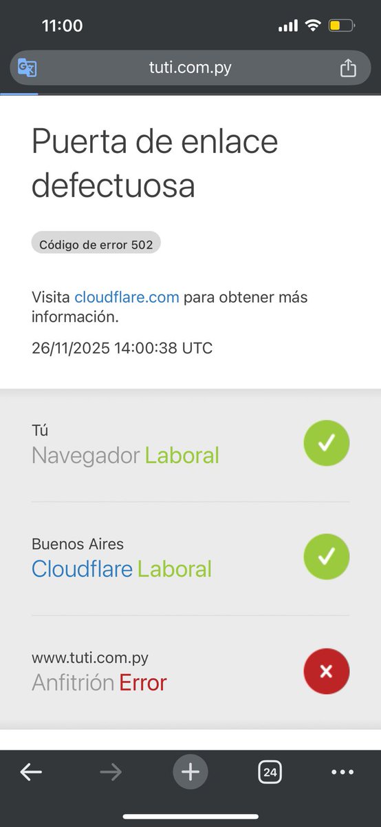 Se cayo la pagina de ventas para NDN EN PARAGUAY <a href="/nadiedicenada_/">NADIE DICE NADA</a>