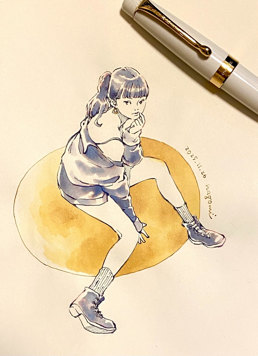 南の島の女性の鉛筆画 南の島の女性の鉛筆画 好きって知ってた？by Eisakusaku