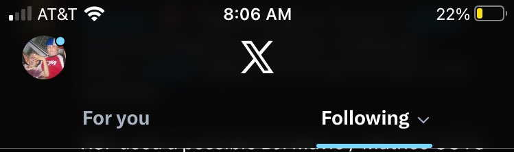 LilMLKultra's tweet image. If you tap on the Following bar you can select most recent