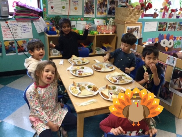 D30PreK's tweet photo. Students brought in different cultural foods to share with the class. Students had a wonderful feast! #prekforall @nycdistrict30 https://t.co/fDiMVG617Q