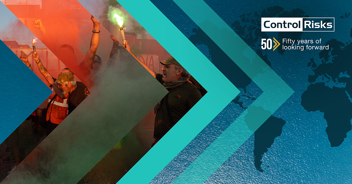 Control_Risks's tweet image. In 2026, activated societies drive global unrest. Businesses must adapt threat intelligence to navigate rising protests, violence, and systemic demands:

Read more in Activated Societies: controlrisks.com/riskmap/top-ri…