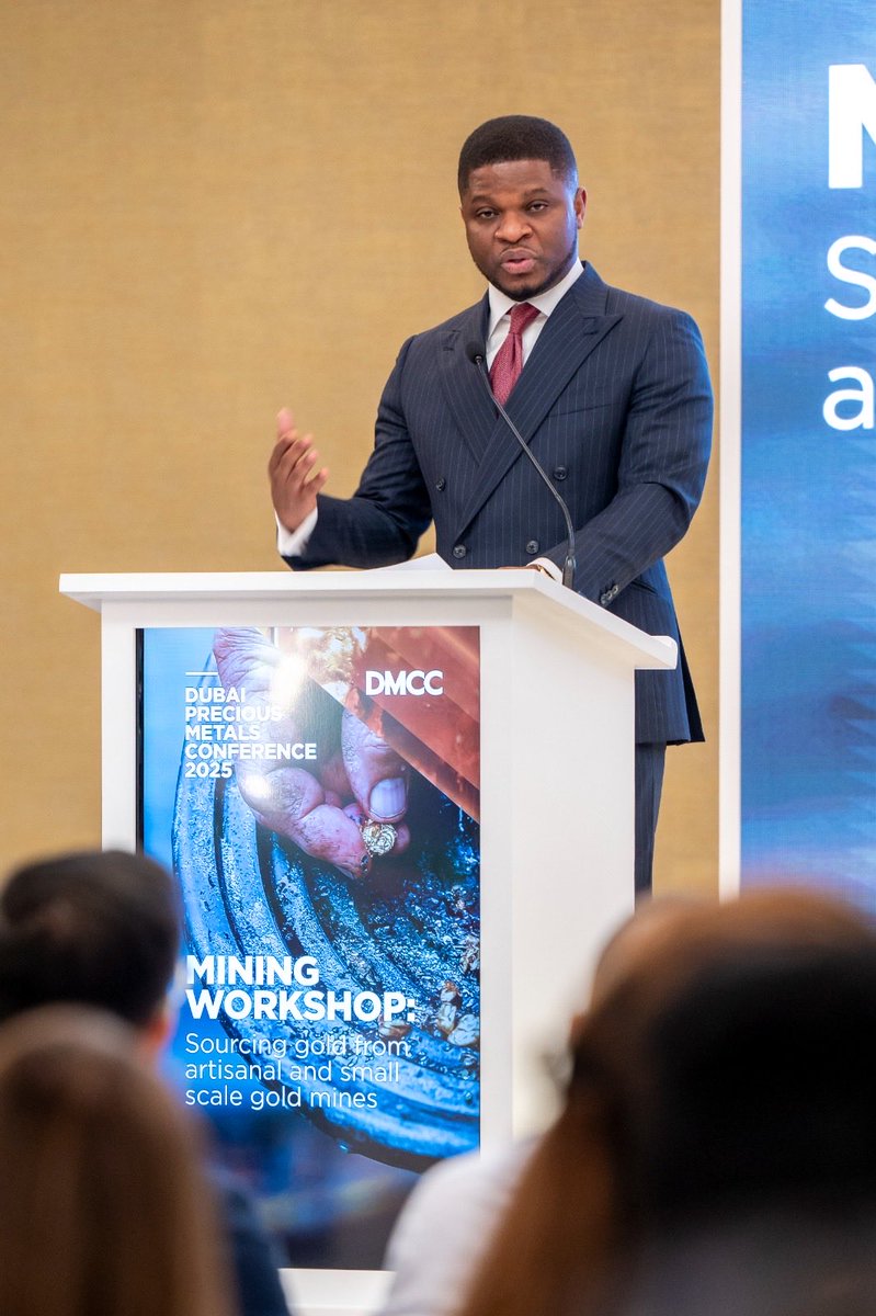 SammyGyamfi_'s tweet image. Pictures from my address at the Dubai Precious Metals Conference, 2025