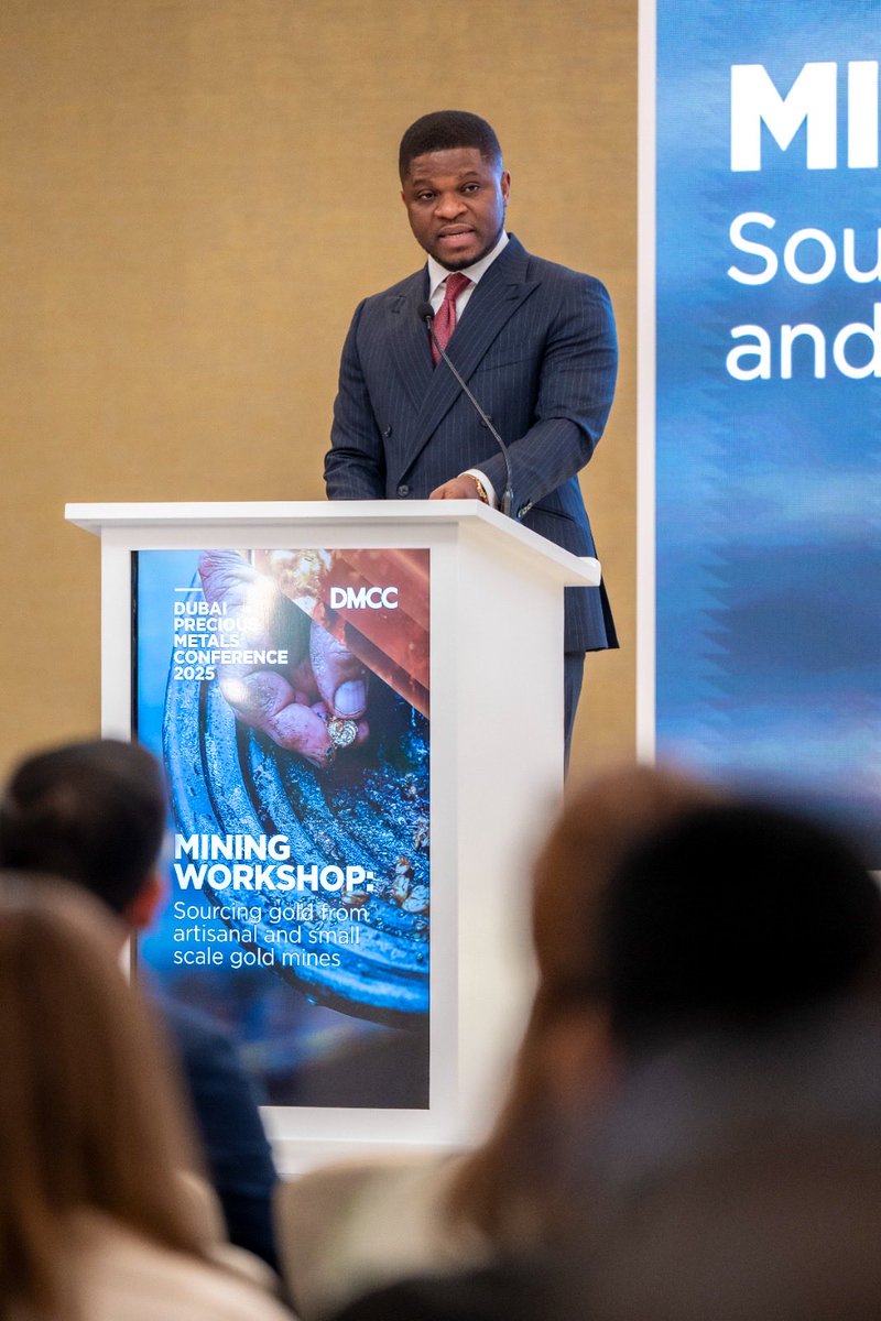 SammyGyamfi_'s tweet image. Pictures from my address at the Dubai Precious Metals Conference, 2025