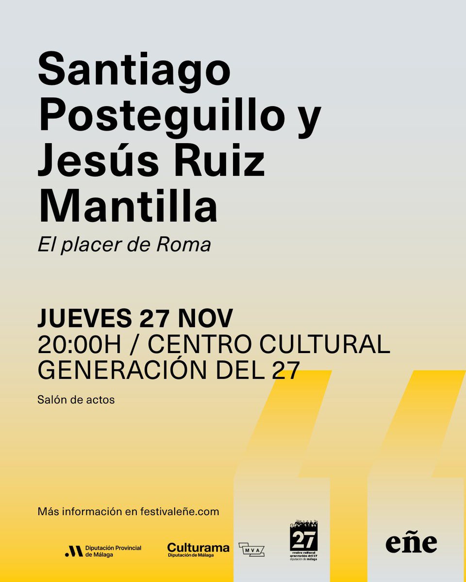 Santiago Posteguillo tweet media