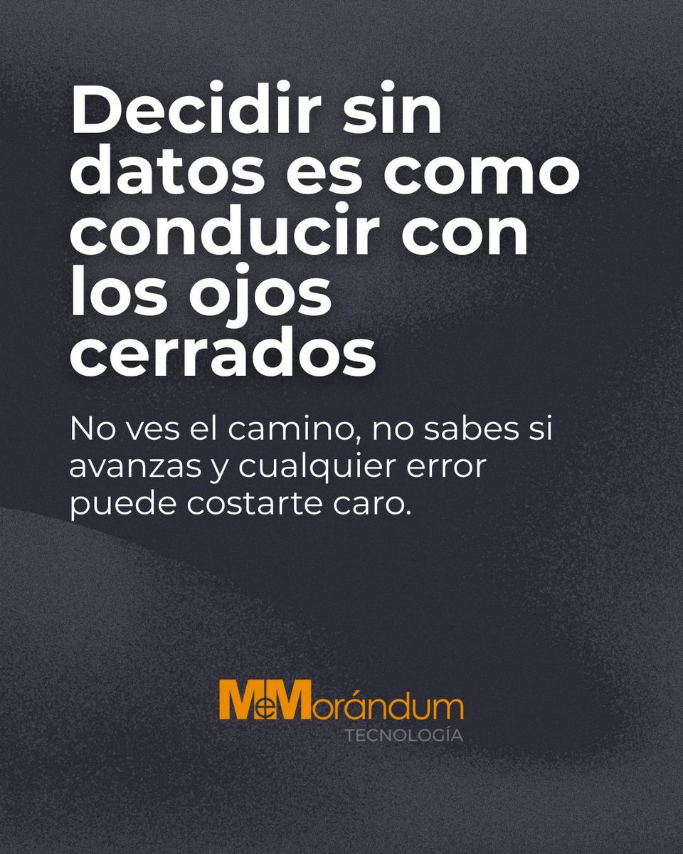 memorandum_es's tweet photo. En Memorándum Tecnología ayudamos a convertir tus datos en conocimiento útil mediante dashboards, analítica avanzada e inteligencia artificial aplicada a la toma de decisiones.
Si quieres que te ayudemos visita nuestra web https://t.co/Un8oWs3aRh o escríbenos a info@memorandum.es https://t.co/nq2yj09Vox