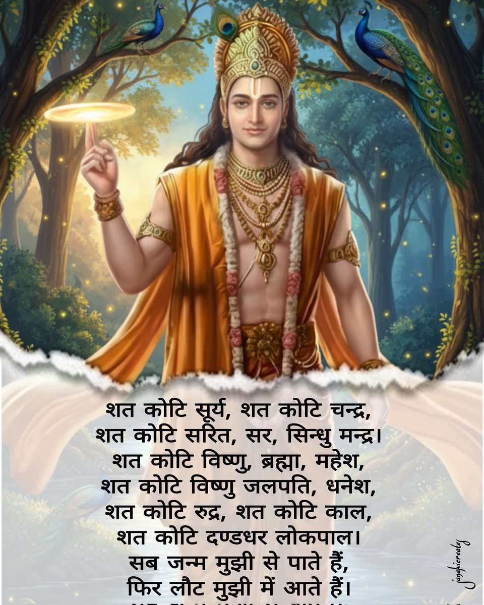 janakisays's tweet image. Hearing these lines from renowned poet Ramdhari Singh Dinkar&apos;s Krishn ki chetavani in your voice gave me goosebumps 🔥 🔥 @saurabhraajjain
#MereKrishn 

#SourabhRaajJain #SRJBirthdayCountdown #SRJBirthdayChallenge #5DaystoSRJBirthday