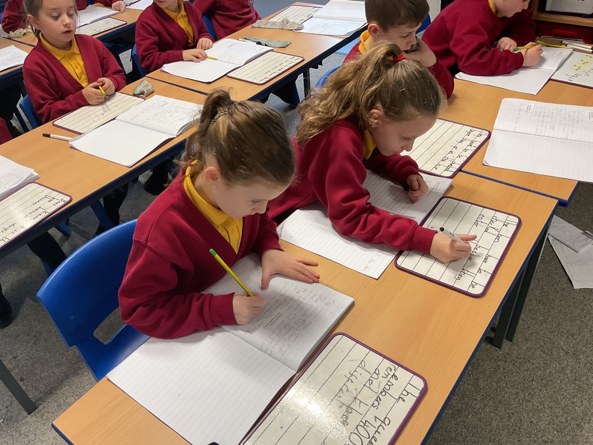 Lots of focus and some wonderful writing in our English lesson today. We’re completed a scaffolded write based on the beautiful book Slow Down by Rachel Williams 🐝 <a href="/StJamesChorley/">Chorley St James</a>