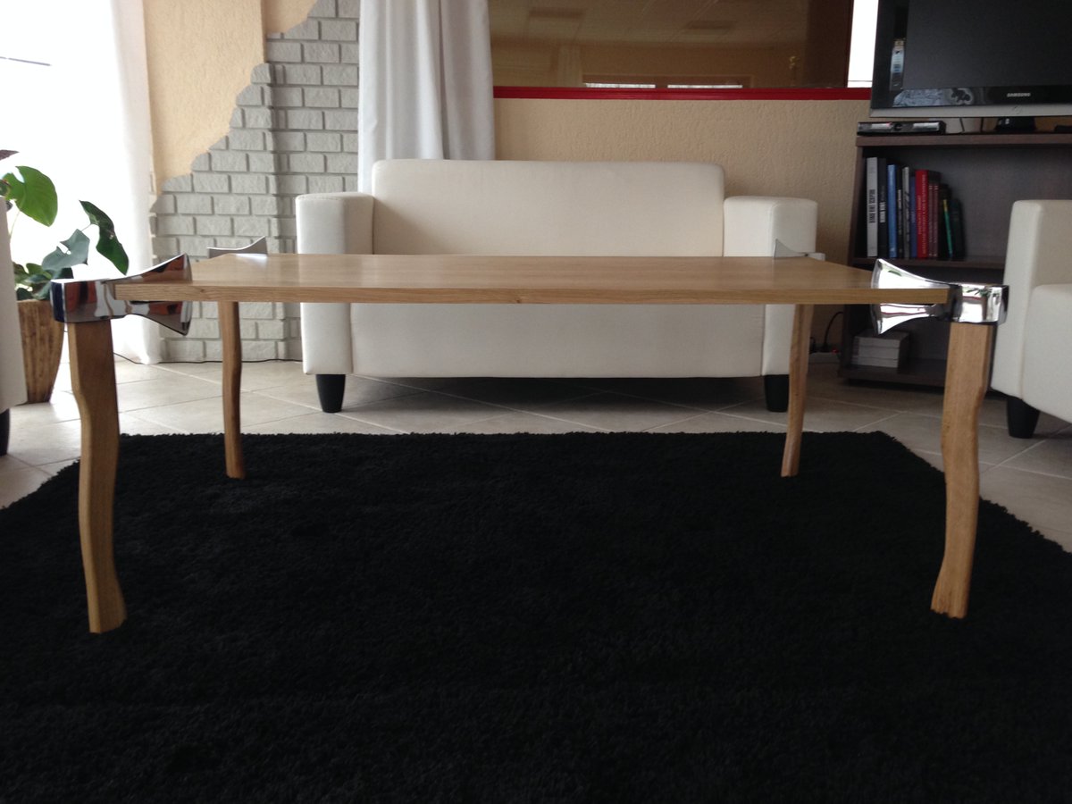 stdennis99's tweet image. 🪓 Axe Table Gallery — PART 1

🪓 The Axe Table — full handmade gallery (Part 1/2)

Oak top, 4 real axes as legs — every piece hand-shaped, polished and fitted by hand.

This is the closest you&apos;ll get to “real proof-of-work.” ⚒️

More angles in Part 2 below 👇

#Woodworking…