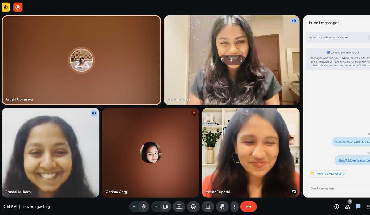ankitatr_'s tweet image. Our first exclusive mini-session on Model Architecture concluded yesterday!

Honestly, I wanted to conduct these sessions only to see how well am I able to simplify this and getting everyone excited about it.

All of them were super engaged all the time.
Sharing happy and wow…
