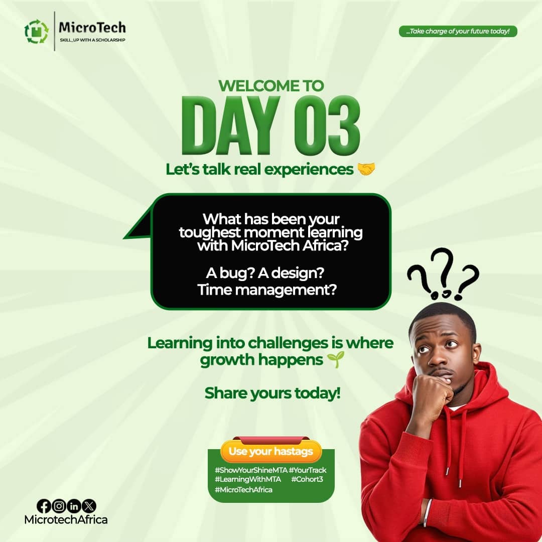 SuuTechh's tweet image. My toughest moment learning with Microtech Africa was when i was creating my first dashboard, everything was just not going wellsometimes data hindrances or network issues to be fully present in class. #showyourshineMTA #DataAnalytics #DataAnalyticstrack
#Cohort3 #MicrotechAfrica
