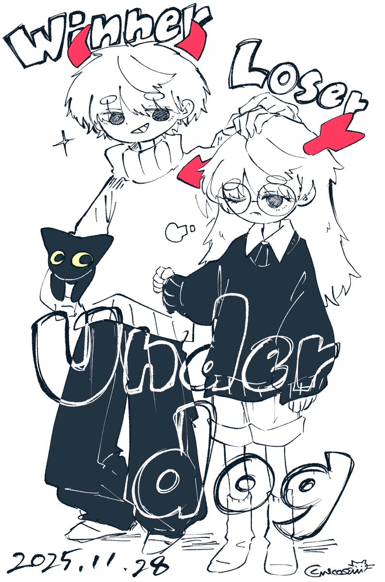 neconecosuii's tweet image. Underdog
楽しみ➳
 #Eve家   #offscript