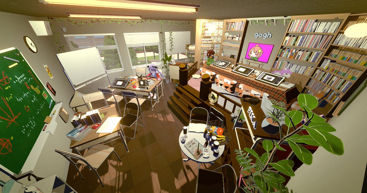 pikamouhitotu's tweet image. 今配信で作った部屋マルチ公開中です！
ごちゃっとしてる！

「PIKA★coworking～昔教室だった作業処～」で作業を始めました！
一緒に作業しませんか？

マルチルームID：109775243934047727
#gogh #goghOnSteam