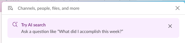 Slack doing me dirty