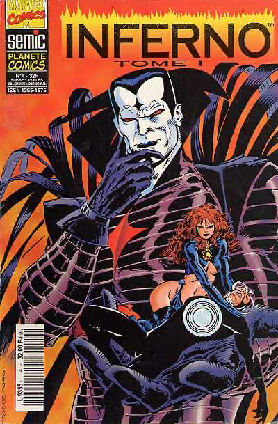 hcreach's tweet image. « J’aimerais lire des #comics de super-#héros, par quoi commencer? »
➡️ Commencer par les évènements qui lient plusieurs séries et héros d’un même univers. Le #crossover #Marvel comics d&apos;aujourd&apos;hui:

1️⃣4️⃣ - Inferno

📝Scénarisé par Chris Claremont et Louise Simonson et 🖌️dessiné…