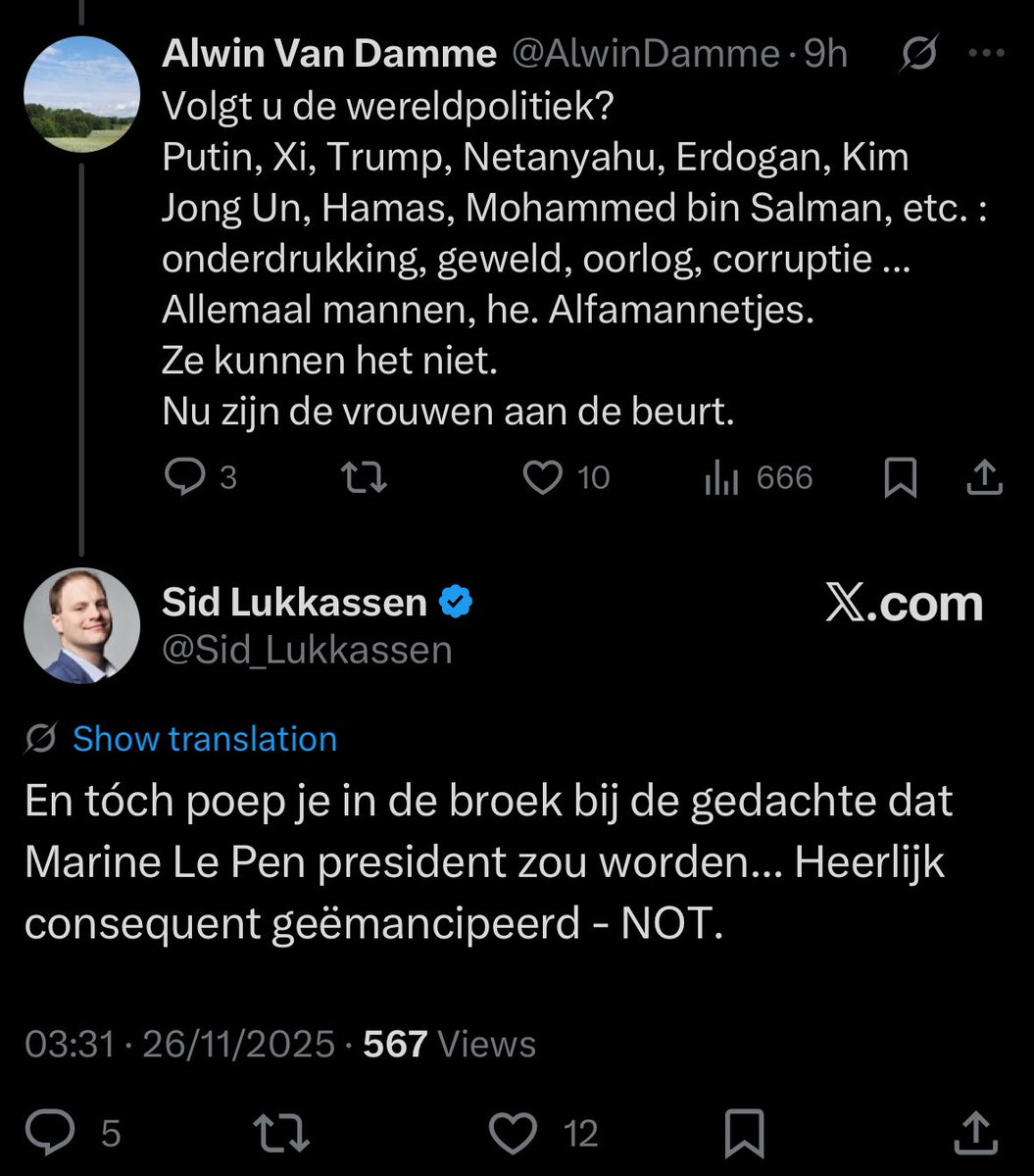 ProNouk's tweet image. Stel je voor he, dat je hersens hebt. Die zou je kunnen gebruiken… 

Mijn hemel.
