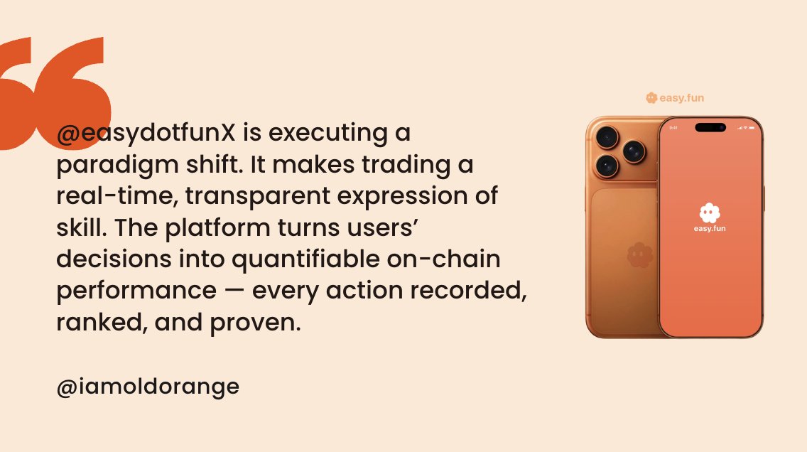 easydotfunX's tweet image. Thank you to our community for the overwhelming response! 🍿
Based on a comprehensive evaluation of AI scores, tweet impressions and engagement, we are excited to announce the best tweet. 😎
🎉 We would like to extend our congratulations to @iamoldorange! 
See the winning tweet…