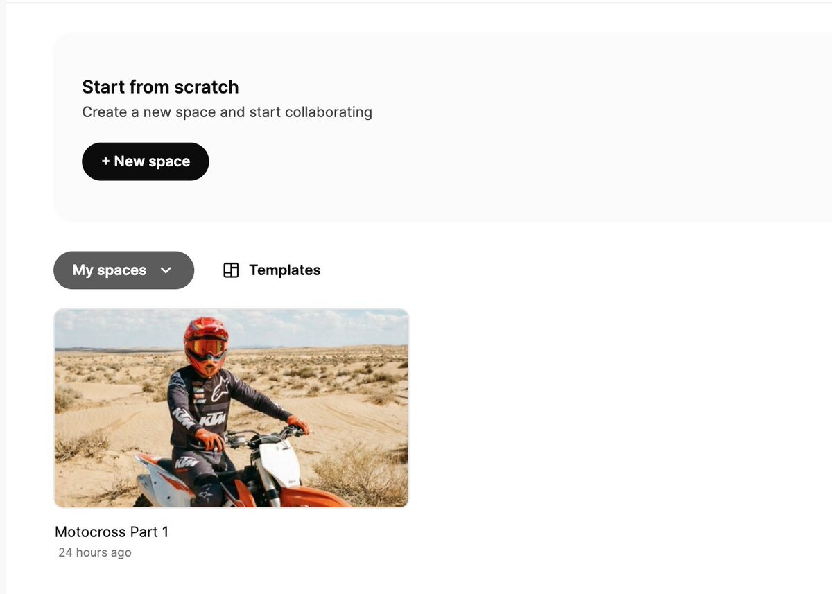 neural_aperture's tweet image. Heads up to anyone using Spaces on @freepik! 🚨

I was working on a project yesterday, but this morning it was missing from &apos;My spaces&apos; dashboard (should be a &apos;Motocross Part 2&apos; here). Thought my work was gone, but the direct link from my browser history still worked perfectly.…