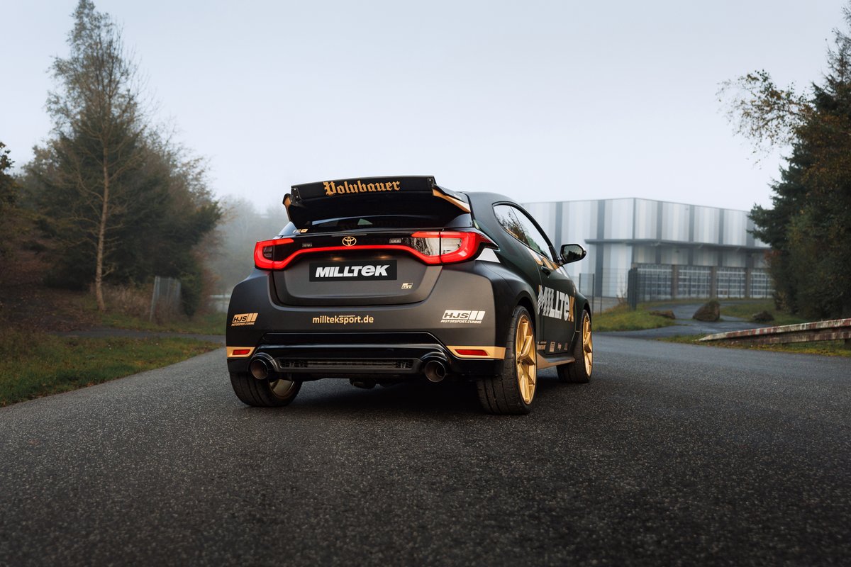 motornewsonline's tweet image. Milltek Sport is set to impress at the Essen Motor Show with its latest exhaust tech, including an ECE-compliant, CAN-bus-controlled valved system for the Toyota GR Yaris Gen2. Details here: motoringdg.co.uk/toyota-gr-yari… 🚗💨 #EssenMotorShow #PerformanceEngineering #news #Automotive