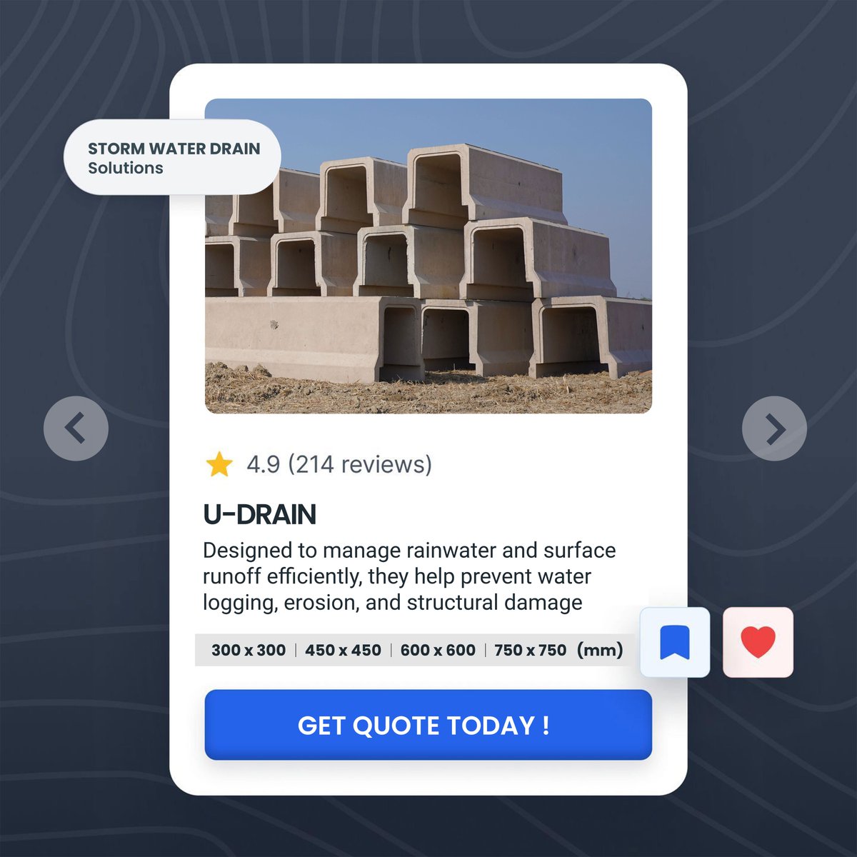 sklbuild's tweet photo. ✅ U-Drains
✅ Boundary Wall
✅ Box Culverts
✅ FT-Flumes
✅ Retaining Wall
✅ Road Barrier

🌐 https://t.co/JQzOdiAI7c 
📞 +91 9999989821

#SKLBuildIndia #PrecastConstruction #PrecastConcrete #InfrastructureSolutions #SafetyBarriers #BoundaryWall #BoxCulvert #UDrain #sklgroup https://t.co/P344XMbz2G