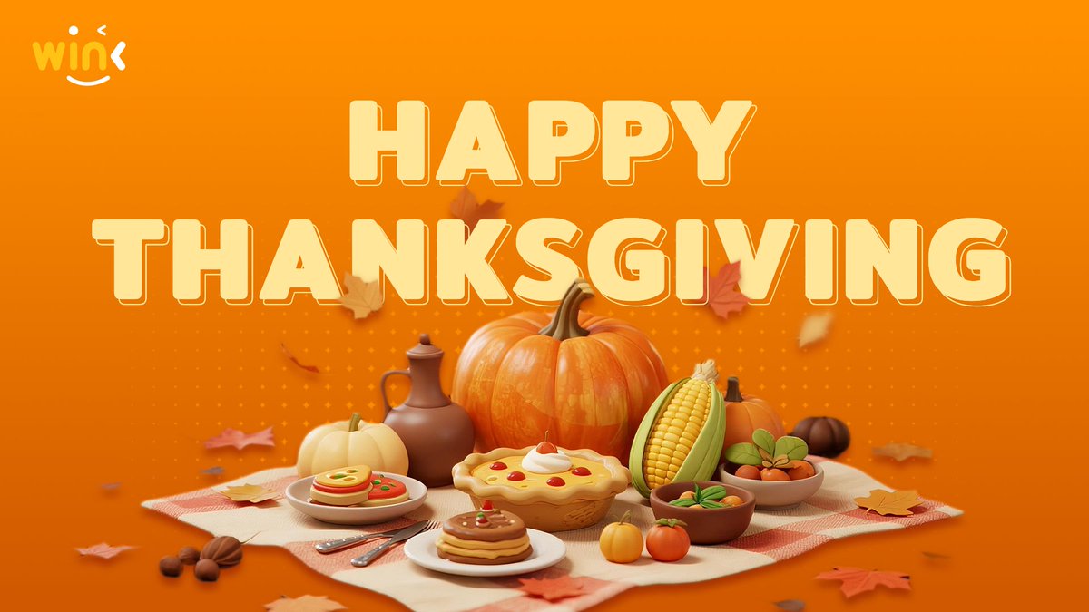 WinkLink_Oracle's tweet image. Happy Thanksgiving!

Today we’re thankful for good food, good vibes and data streams that never take a holiday. 💛
Enjoy the feast and keep the oracle power flowing. ⚡️ #WINkLink