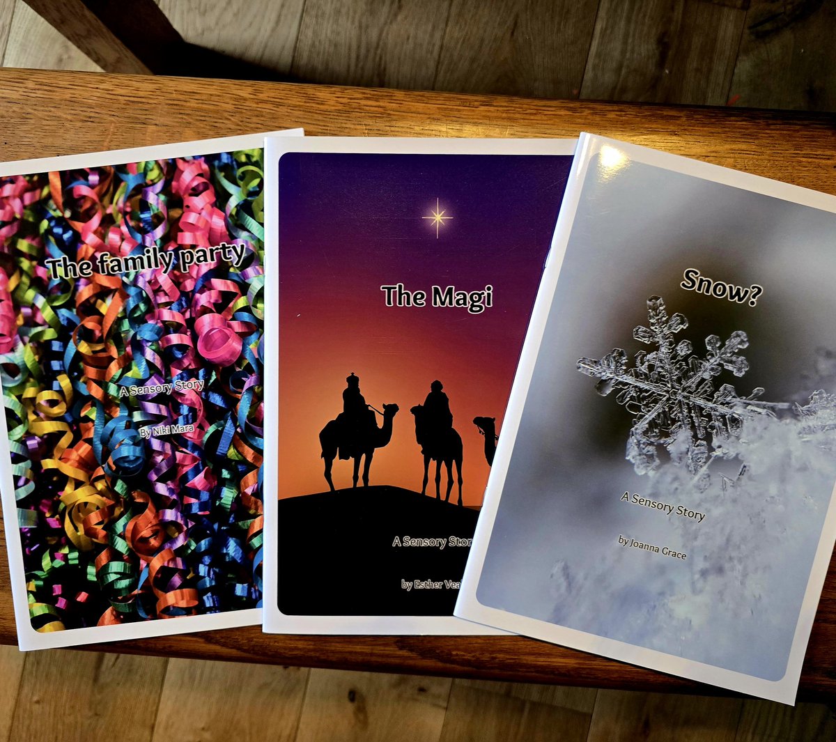 jo3grace's tweet image. The Sensory Stories of the season!
Family Party to prepare you for family parties
Magic a humorous retelling of the Christmas story
Snow...Will it snow?
thesensoryprojects.co.uk/sensory-stories