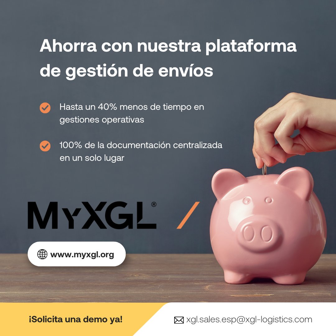 XGL_Logistics's tweet image. • ⏱️ Hasta un 40% menos de tiempo en gestiones operativas.
• 📑 100% de la documentación centralizada en un solo lugar.

¿Qué impacto tendría esto en tu empresa?🤔
Solicita una demo y compruébalo tú mismo👉xgl.sales.esp@xgl-logistics.com

#XGL #MyXGL #GestiónDeEnvíos