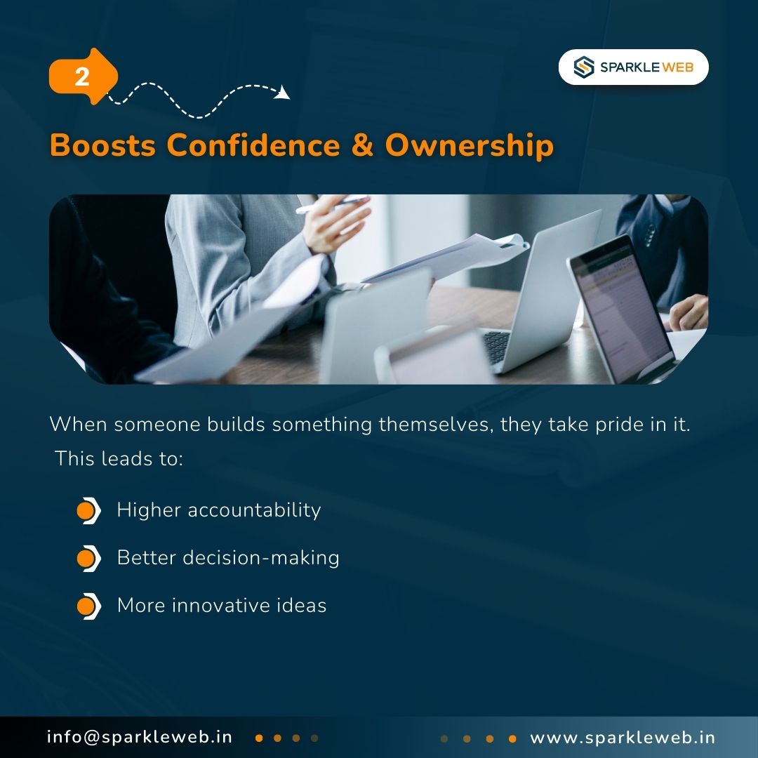 sparklewebhelp's tweet image. We grow by building.

We learn by doing. 🚀

Innovation starts with execution!

#learningbydoing #techteam #sparkleweb #innovation #developers #growth