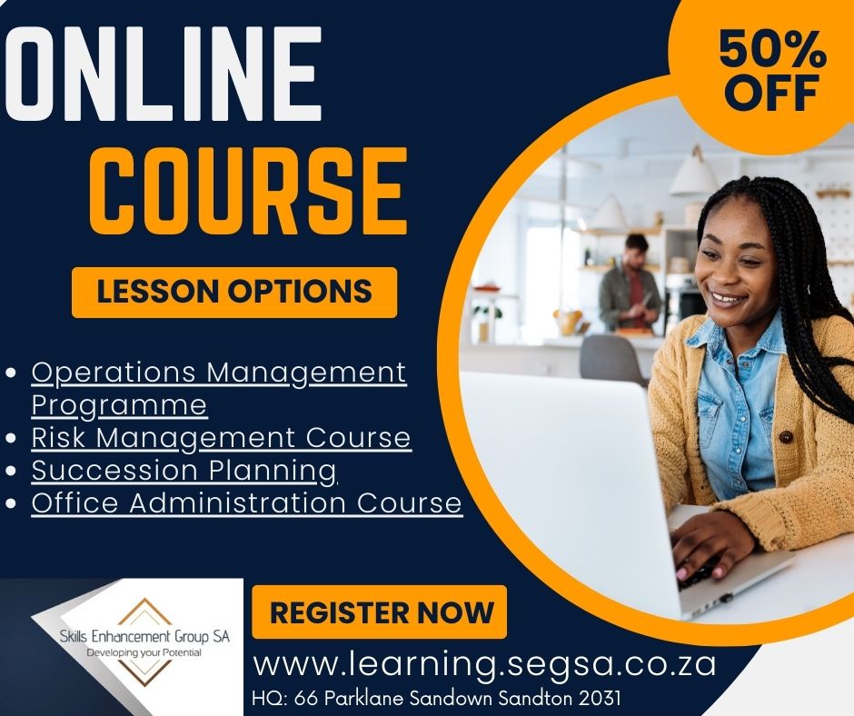 Dennis10912910's tweet image. Skills Enhancement Group SA
learning.segsa.co.za #education #training #entrepreneurship #Career #quality #onlineeducation