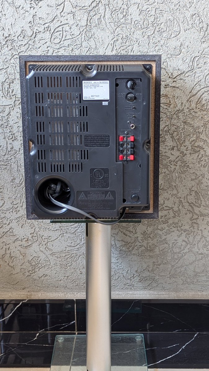 mtronics_'s tweet image. 🔥 Sony SA-W2500 Active Subwoofer — Just Arrived! 🔥

✅ 100 Watts RMS Power Output
✅ 10-inch (25cm) Mica Reinforced Woofer for tight, punchy bass
KSH.35,000
☎️0738240939 to place your order.