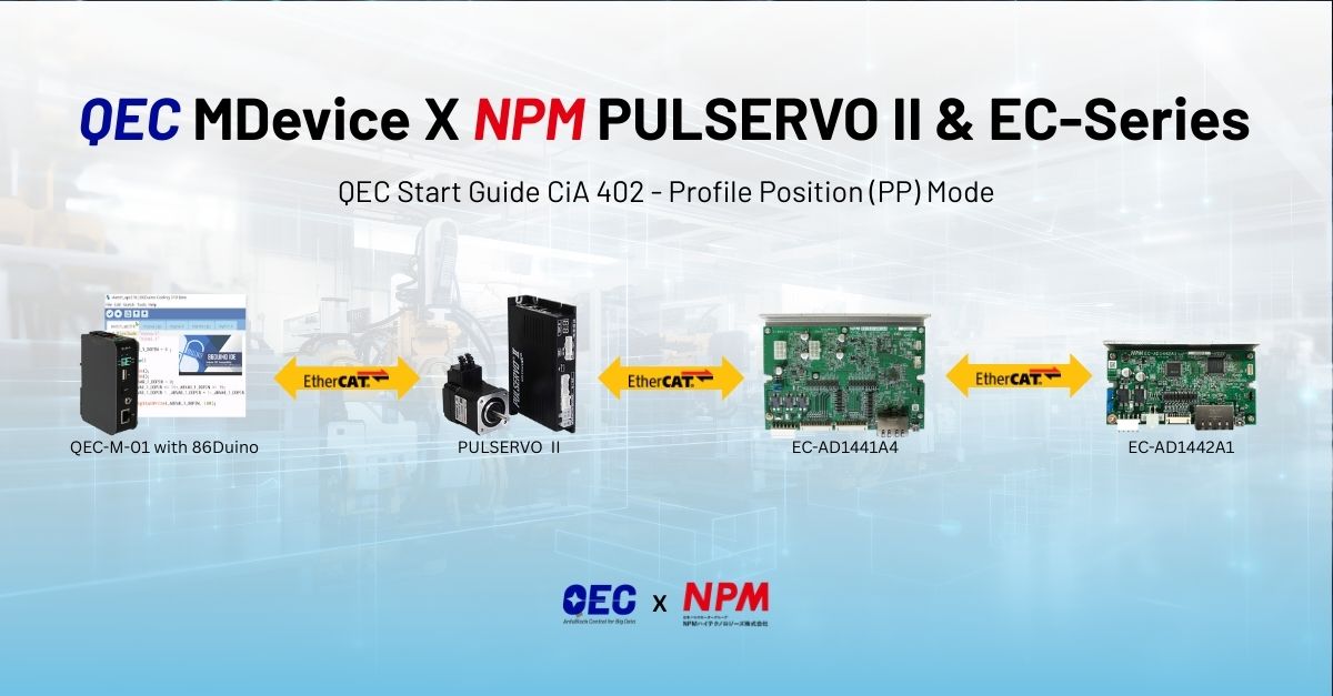 iCOP_tw's tweet image. 🚀 New ICOP guide: QEC-M-01 + NPM EtherCAT drivers
Setup steps, code, tips for precise multi-axis control.
👉 icop.com.tw/news/3781
#ICOP #EtherCAT #MotionControl