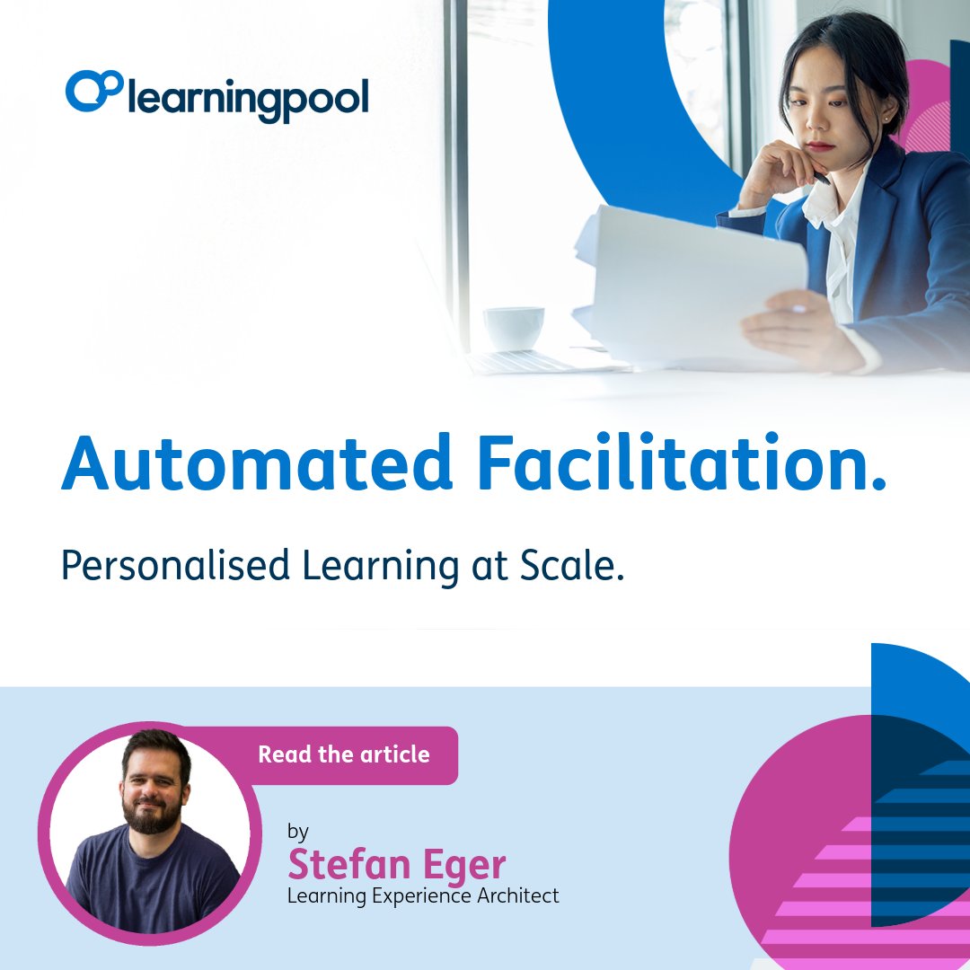LearningPool's tweet image. Struggling to keep up with cohort or social learning?

Our Automated Facilitation uses AI to coach learners, review reflections, and personalise experiences automatically.
Learn more 👉 hubs.ly/Q03VWvLT0

#CohortLearning #AICoaching #PersonalisedLearning