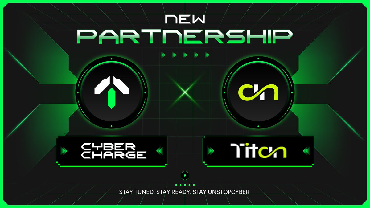 CyberChargeWeb3's tweet image. 🤝 [STRATEGIC PARTNERSHIP ANNOUNCEMENT]

We’re thrilled to team up with @TitanSmartTrade — a pioneering all-in-one AI-powered trading platform built for both professionals and everyday investors. Backed by top-tier quantitative algorithms and a user-friendly interface, Titan…