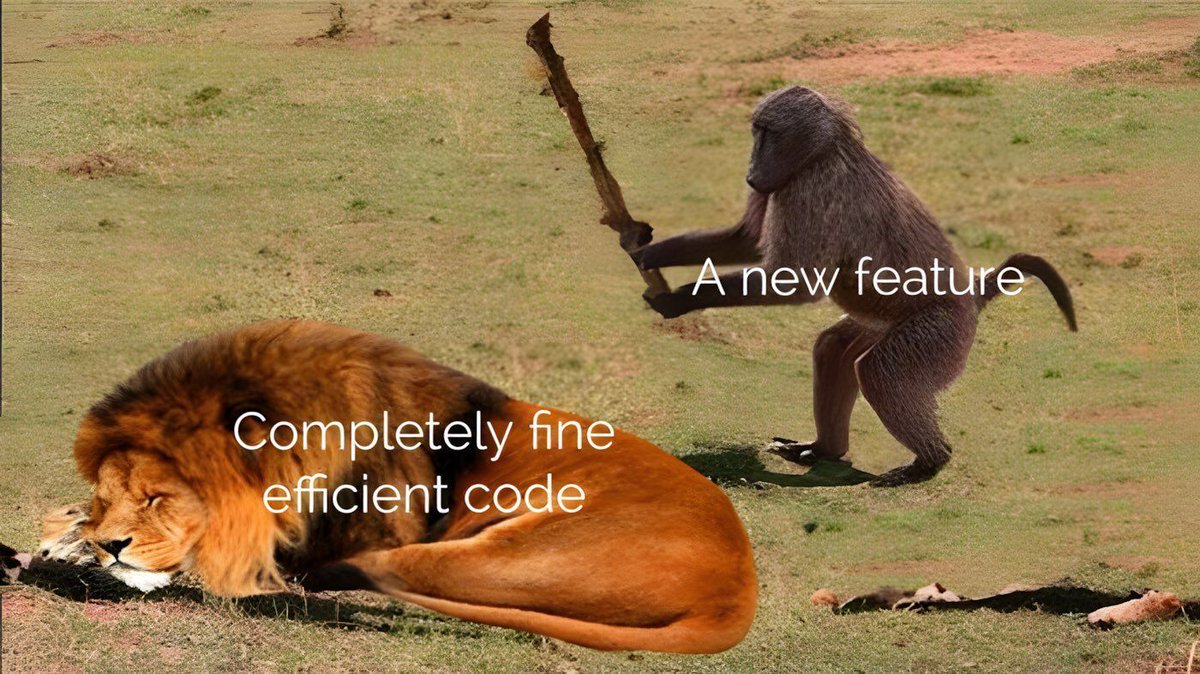akritiko's tweet image. ✨ That moment in every sprint when someone says “I added a small feature” and everything suddenly becomes… interesting. How do you stay agile without destabilizing your codebase?
#SoftwareDevelopment #Agile #CodeQuality