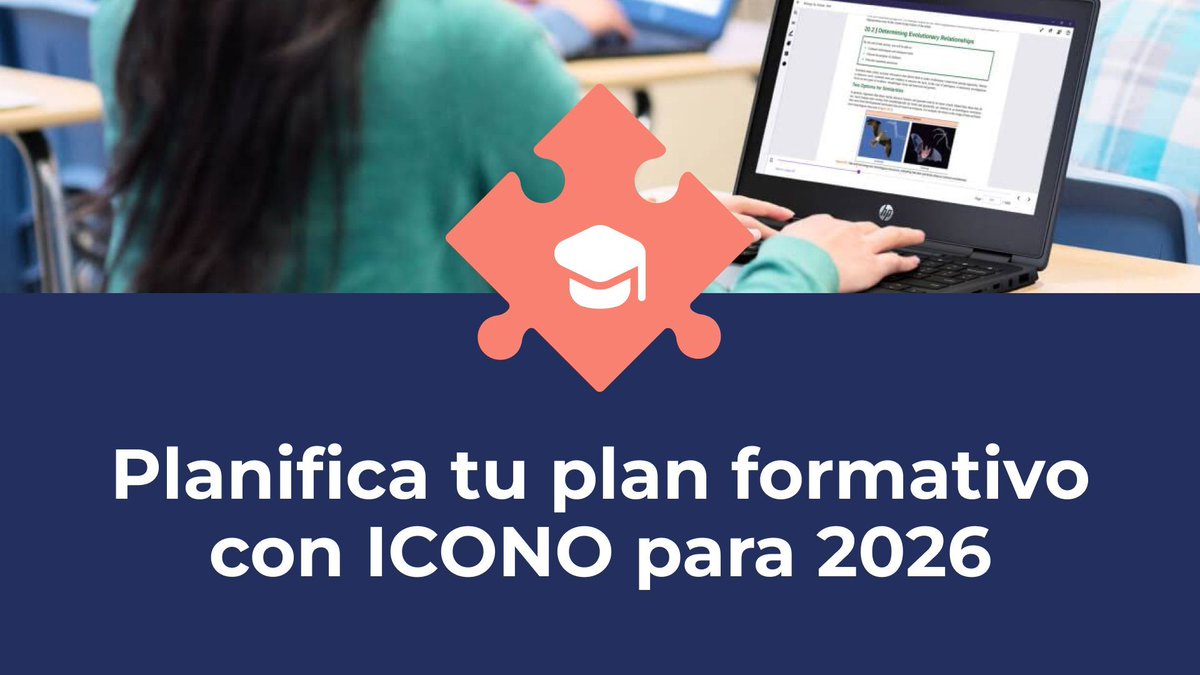 🚀 Planifica el plan formativo de 2026 para tu centro con ICONO:

🔹Inteligencia Artificial
🔹Herramientas digitales
🔹Competencia Digital Docente

✨Descubre más en nuestro blog: icono.net/es/blog/planif…