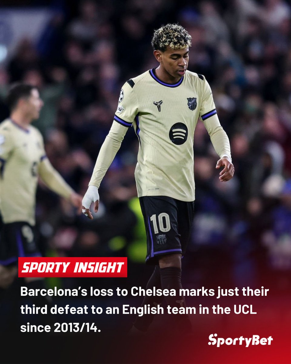 sportybetzm's tweet image. 📊Chelsea have been added to that list after Manchester City (2016) and Liverpool (2019). 

#Barcelona #UCL #ChelseaBarca #CHEFCB #CHEBAR