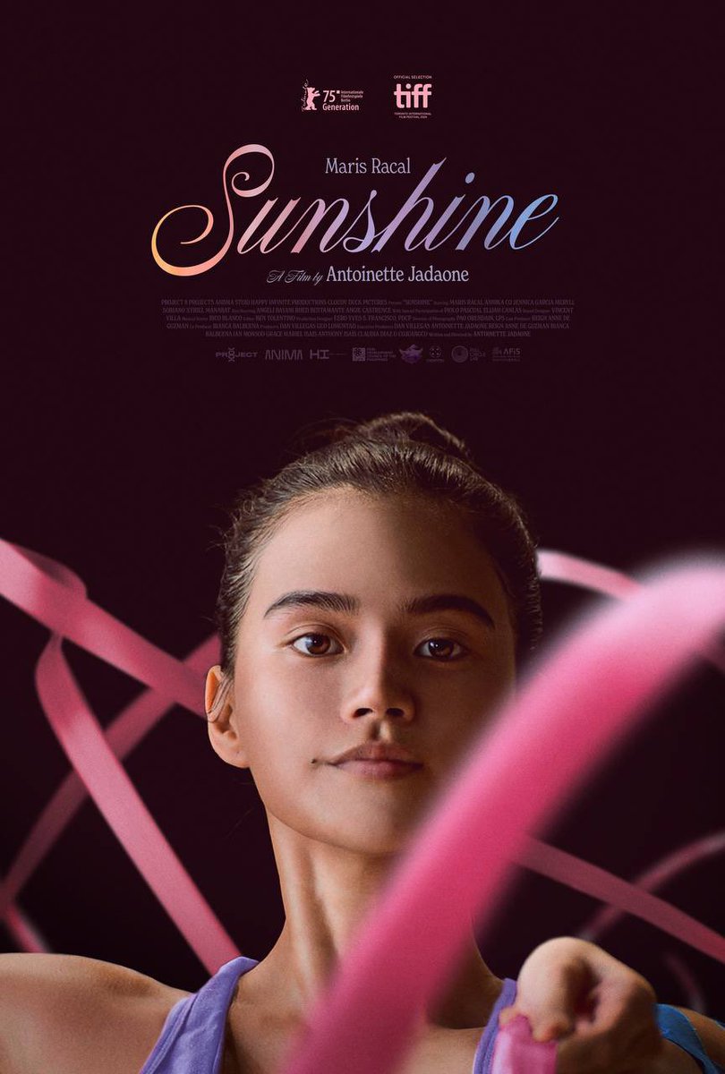 _lunchboxph's tweet photo. You are Sunshine, Olympian ☀️🤸🏼‍♀️

New Poster for Sunshine, a film by Antoinette Jadaone, starring Maris Racal

Dahil gets na gets nyo na, Sunshine is now streaming on Netflix!

Poster Design by Miguel Lugtu

#Sunshine #SunshineOnNetflix https://t.co/98UrNmLXta